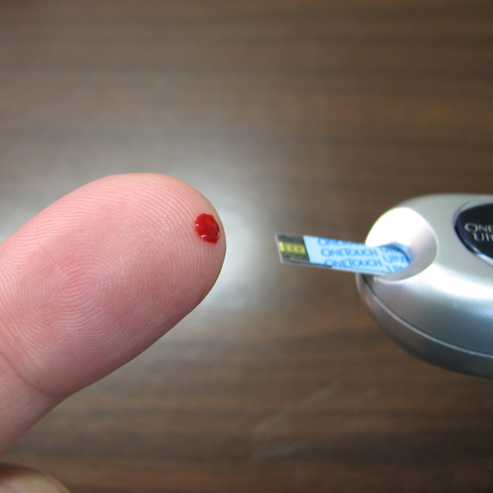 Diabetes Blutzucker messen.