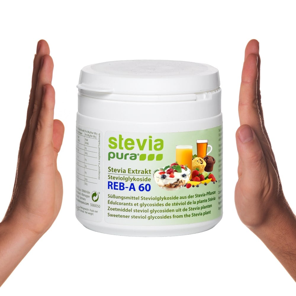 Hochwertiges Stevia Extrakt Rebaudiosid-A 60%